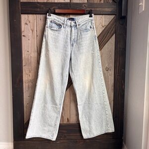 Gap High Rise Wide Leg jeans size 4/27